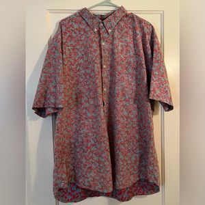 Reyn Spooner Hawaiian Shirt: Men’s XXL Tailored Fit Button Up